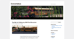 Desktop Screenshot of convertabus.com