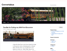Tablet Screenshot of convertabus.com